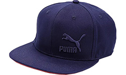 Бейсболка Puma LS ColourBlock Cap Peacoat синяя