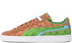 Puma x Minecraft Suede коричневые