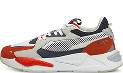 Puma RS-X College Серые с красным