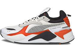 Puma RS-X Mix белые с оранжевым и черным