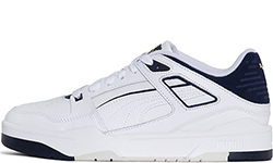 Puma Slipstream Low White Navy